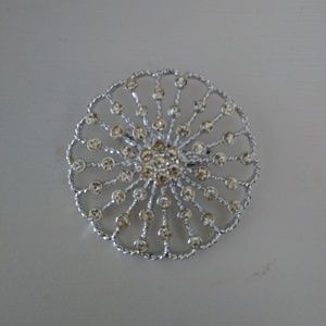 Crystal Rhinestone Brooch